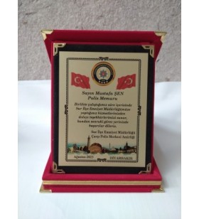 HZ-001 KIRMIZ ALBÜM 12x16 PLAKET